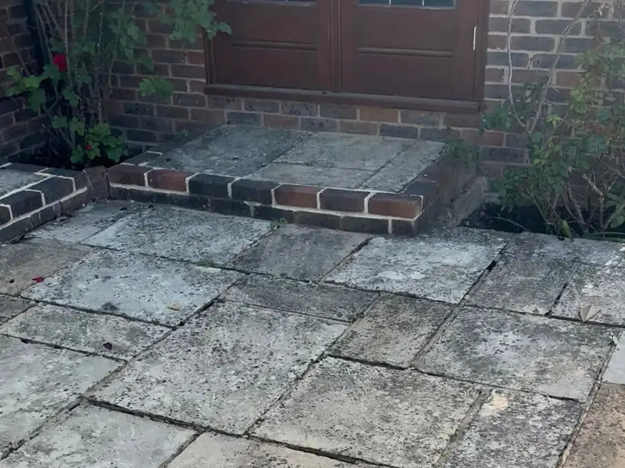How to clean Indian Sandstone patio