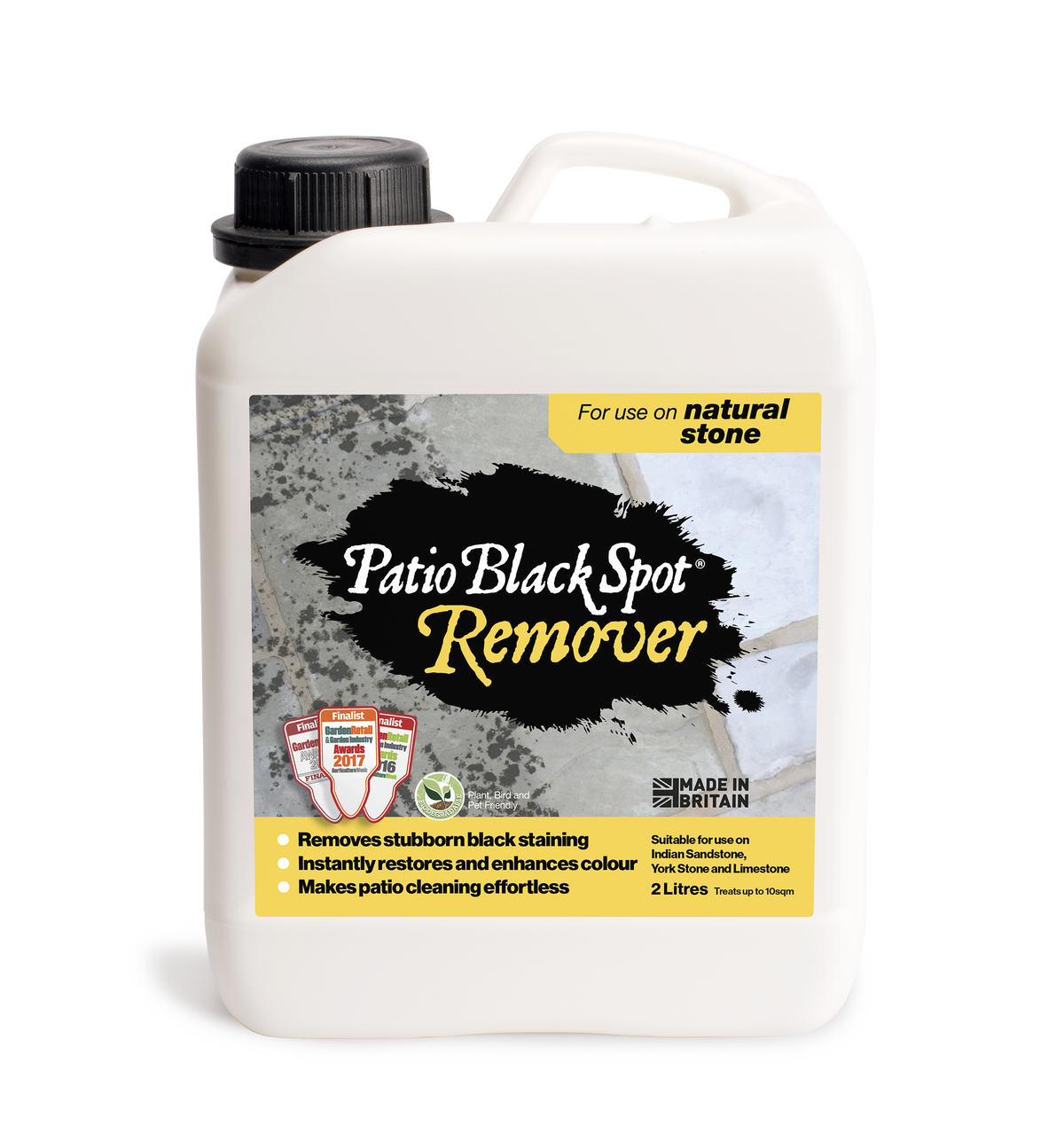 Patio Black Spot Remover For Natural Stone