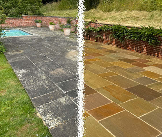 Patio Black Spot Remover For Natural Stone