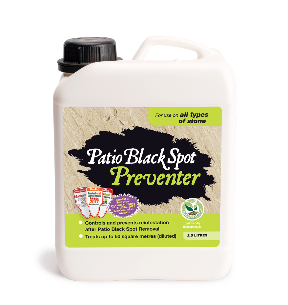 Patio Black Spot Preventer For All Stone Types 2.5 Litre